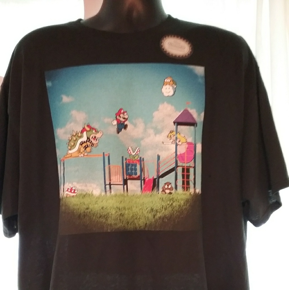 Super Mario Bros. Short Sleeve T-shirt (2XL) - Picture 5 of 6